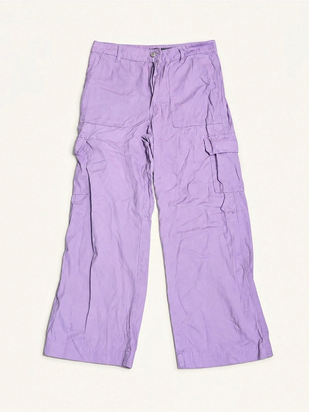 Indigo Rising Lavender Wide Leg Cargo Pants Size 11/30